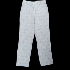 Nike Tiger Woods Collection Golf Pants Stretch Fit Mens 32X32 Gray Window Pane